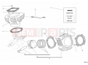 DUCATI 2011 Monster 796 ABS CYLINDER - PISTON » ENGINE CASE
