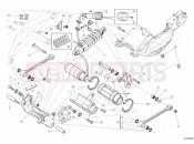 DUCATI 2011 Diavel REAR SHOCK ABSORBER » SWING ARM