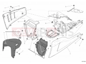 DUCATI 2011 Diavel FRONT MUDGUARD » PLASTICS