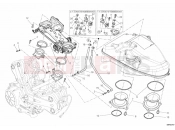 DUCATI 2011 Diavel THROTTLE BODY » INTAKE, CARBURETTOR