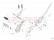 DUCATI 2011 Diavel FOOTRESTS, RIGHT » UNCLASSIFIED