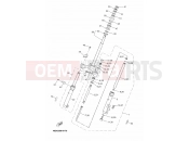 YAMAHA CS50Z MACH G LC (49DP) 2012 FOURCHE AVANT