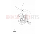 YAMAHA CS50Z MACH G LC (49DP) 2012 ROUE AVANT
