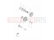 YAMAHA CS50 JOG R (2AD6) 2012 TRANSMISSION