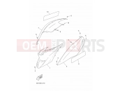 YAMAHA CS50 JOG R (2AD6) 2012 SIDE COVER