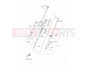 YAMAHA CS50 JOG R (2AD6) 2012 FRONT FORK 1