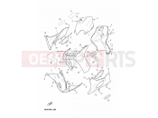 YAMAHA CS50 JOG R (2AD6) 2012 LEG SHIELD