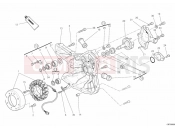 DUCATI Streetfighter S GENERATOR COVER - WATER PUMP » COOLING SYSTEM