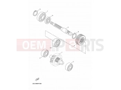 YAMAHA YN50F OVETTO 4T (5C39) 2012 TRANSMISSION
