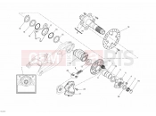 DUCATI Multistrada 1100 REAR WHEEL SPINDLE » REAR WHEEL