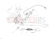 DUCATI 2010 Monster 1100 ABS SIDE STAND » ACCESSORIES