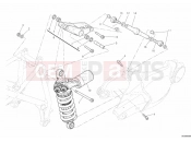 DUCATI Superbike 1198 R REAR SHOCK ABSORBER » SWING ARM