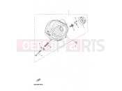YAMAHA NEOS YN50M 2011 HEADLIGHT