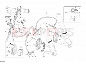 DUCATI Superbike 1198 R FRONT BRAKE SYSTEM » BRAKING SYSTEM
