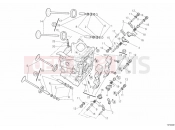 DUCATI Superbike 1198 R HORIZONTAL CYLINDER HEAD » VALVE DRIVE
