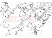 DUCATI 2010 Multistrada 1200 REAR FRAME COMP. » FRAME