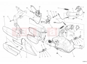 DUCATI 2010 Multistrada 1200 EXHAUST SYSTEM » EXHAUST SYSTEM
