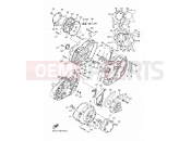 YAMAHA XVS1300A (11C5) 2011 CRANKCASE COVER 1