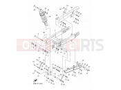 YAMAHA XVS1300A (11C5) 2011 REAR ARM & SUSPENSION