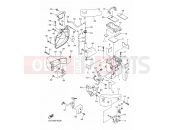 YAMAHA XVS 1300 A Midnight Star XVS1300A (1CS1) 2011 SIDE COVER
