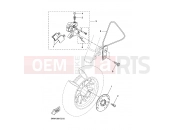 YAMAHA CW50 BW'S 50 (5WWH) 2010 FRONT BRAKE CALIPER