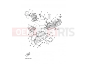 YAMAHA YQ50 NITRO (3C6Y) 2010 CRANKCASE