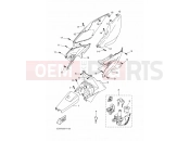 YAMAHA YQ50 NITRO (3C6Y) 2010 SIDE COVER