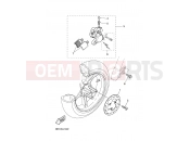 YAMAHA YQ50 NITRO (3C6Y) 2010 FRONT BRAKE CALIPER