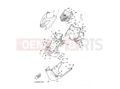 YAMAHA YQ50 NITRO (3C6Y) 2010 LEG SHIELD