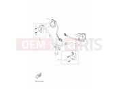 YAMAHA YQ50 NITRO (3C6Y) 2010 HANDLE SWITCH & LEVER
