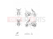 YAMAHA YQ50 NITRO (3C6Y) 2010 GRAPHIC & EMBLEM