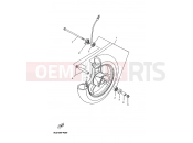 YAMAHA YN50 OVETTO (5C2C) 2010 ROUE AVANT