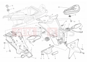 DUCATI Multistrada 1200 S Touring NUMBER PLATE HOLDER - TAIL LIGHT » LIGHTING SYSTEM