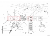 DUCATI Multistrada 1200 S Touring OIL PUMP - FILTER » LUBRICATION SYSTEM