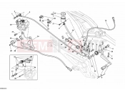 DUCATI 2010 Monster 696 REAR BRAKE SYSTEM » BRAKING SYSTEM