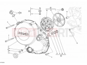 DUCATI 2010 Monster 696 CLUTCH COVER » CLUTCH