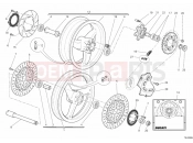 DUCATI Monster 696 ABS kerekek » első kerék
