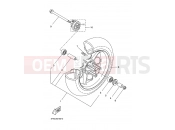 YAMAHA CW50RS BW'S 50 NEXT GENERATION (2B19) 2009 FRONT WHEEL