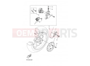 YAMAHA CW50RS BW'S 50 NEXT GENERATION (2B19) 2009 FRONT BRAKE CALIPER