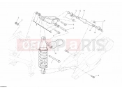 DUCATI Streetfighter S REAR SHOCK ABSORBER » SWING ARM