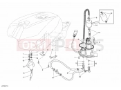DUCATI 2009 Superbike 1098 R FUEL PUMP » TANK/SEAT