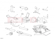 DUCATI 2009 Superbike 1198 WORKSHOP SERVICE TOOLS, FRAME » FRAME