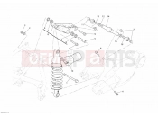 DUCATI 2009 Superbike 1198 REAR SHOCK ABSORBER » SWING ARM