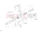 DUCATI 2009 Superbike 1198 CRANKSHAFT » ENGINE CASE