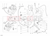 DUCATI 2009 Sportclassic GT1000 REAR BRAKE SYSTEM » BRAKING SYSTEM