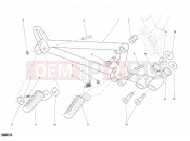 DUCATI 2009 Sportclassic GT1000 FOOTRESTS, RIGHT » UNCLASSIFIED