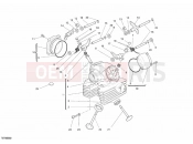 DUCATI Sportclassic GT1000 Touring VERTICAL CYLINDER HEAD » VALVE DRIVE