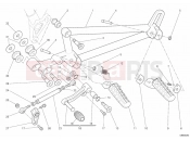DUCATI Sportclassic GT1000 Touring FOOTRESTS, LEFT » UNCLASSIFIED