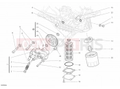 DUCATI Superbike 1098 OIL PUMP - FILTER » LUBRICATION SYSTEM