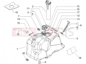 PIAGGIO Beverly 125 Benzin tank